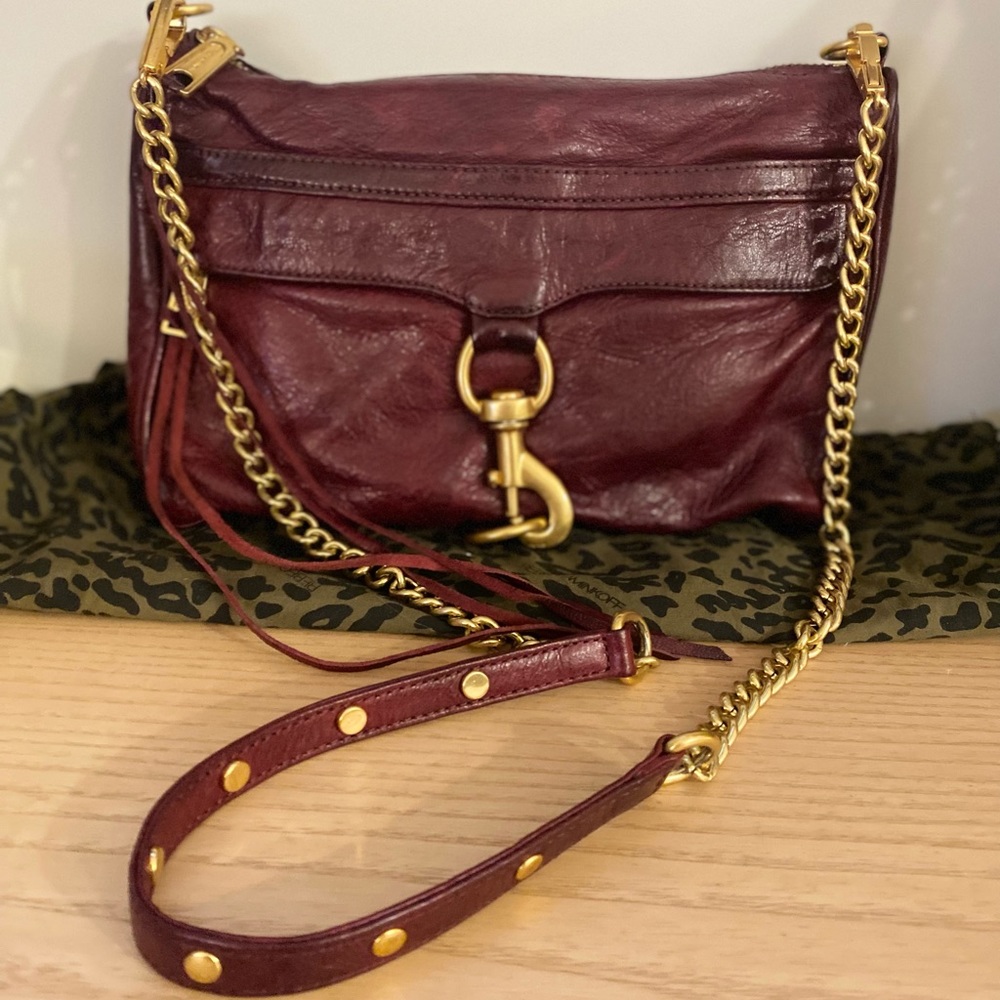Rebecca Minkoff MAC Large Leather Crossbody/Shoulder Bag